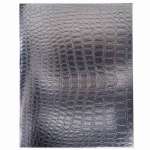 Тетрадь  48л кл.  б/в HATBER "METALLIC CROCO Серебро"   /48Т5бвВ1            *326818