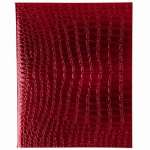 Тетрадь  48л кл.  б/в HATBER "METALLIC CROCO Красная"   /48Т5бвВ1            *328572