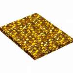 Тетрадь  А5 120л лин. ЭКСМО "Paint on!Золотой блеск" швейное кле   /ТПОЛ512060*171107