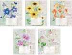 Тетрадь  12л лин. ПОЛИГРАФИКА Flower Watercolor   /35222               *115905