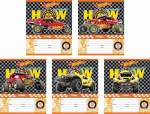 Тетрадь  12л лин. ПОЛИГРАФИКА "Hot Wheels:Big Foot"                /42833     *148511