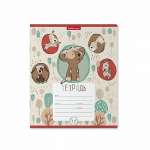 Тетрадь  12л лин. ПОЛИГРАФИКА "Little Dogs"   /48811               *314247