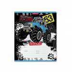 Тетрадь  12л лин. ПОЛИГРАФИКА "Track Car"   /48817               *313846