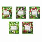 Тетрадь  12л лин.  блест. ПОЛИГРАФИКА "Гномики"   /48823               *314252