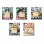 Тетрадь  18л лин. ПОЛИГРАФИКА "Cat & Box"   /49200               *313877