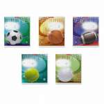 Тетрадь  24л лин. ПОЛИГРАФИКА "Мяч в игре"   /49238               *311453