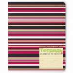 Тетрадь  12л лин. АЛЬТ "Полосы" 5 видов   /7-12-551/2 Д        *73773