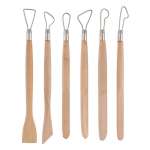 Набор стеков скульптурных с петлей  "Vista-Artista"  sculpt  6 шт дер/мет.   vsk-06   /27008644922         *305597