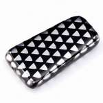 Бусины KNORR PRANDELL стекло 35*20мм, 1шт в пласт.боксе, черный/серебро   /2212114             *326093