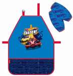 Фартук ERICH KRAUSE "Hot Wheels. Faster" для труда с нарукавника   /44739     *164712