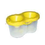 Стакан-непроливайка ПЧЁЛКА двойной   /СН-3                *40517