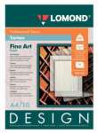 Бумага дизайн. с тиснением А4 200г/м2 LOMOND "Шотландка"  матов. односторон.,ярко-белая, 10л.   /0921041             *39916
