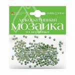 Мозаика декоративная  из керамики 4х4 мм,200 шт., зеленый   /2-333/04            *169453