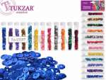 Пайетки TUKZAR в тубе, 12цв. 12туб в блистере, ЦЕНА ЗА БЛИСТЕР!   /TZ 13107            *127479