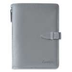 Ежедневник недатир. ФЕНИКС А5+ 160л "Наппа серебряный металлик"   /47623     *171706