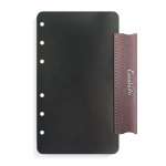 Разделитель сменный ФЕНИКС Черный пластик/иск.кожа 95*170мм, петля для ручки   /50305               *303696