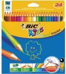 Карандаши 24 цв BIC Evolution пластик.   /937515              *168013