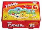 Гуашь  6 цв. ГАММА "Мультики"  20 мл   /221030              *2229