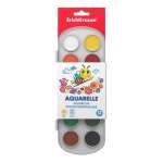 Краски акв. 12 цв. ERICH KRAUSE медовые   /50579               *310205