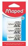 Ластик Maped "PULSE ТЕCHNIC MINI"  3 шт. в блист.   /113053    *165521