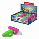 Ластик ERICH KRAUSE "Raptor" в пластиковом футляре, асс.   /48173               *313826