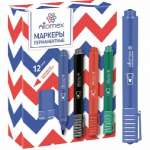 Маркер Attomex перман., 3мм,  синий   /5043500             *325217