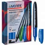 Маркер deVENTE перман. 5 мм пулевидный наконечник, синий   /5043735             *322761