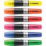 Текстовыделитель STABILO "Luminator", скош., 2-5 мм, синий         /71/41     *70896