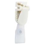 Клип для бейджа AXENT белый   /4533-21-A           *165407