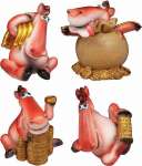 Сувенир ЛОШАДЬ в поиске счастья 6см, разноцветный                  /34351     *108934