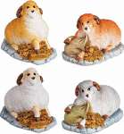 Сувенир ОВЕЧКА богатая 6см, разноцв.                               /36563     *120026