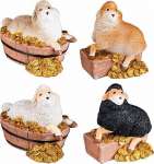 Сувенир ОВЕЧКА состоятельная 7см, разноцв.                         /36570     *120087