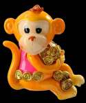 Сувенир ПРИБЫЛЬНАЯ ОБЕЗЬЯНКА на магните  7,5см                     /38727     *129551