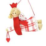 Украшение WINTER WINGS "Принцесса" 15*17см                         /N180798   *120207