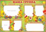 Плакат д/сад 70*100см МИР ОТКРЫТОК "Наша группа"   /00-2-002            *131678