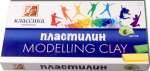 Пластилин   6 цв Луч "Классика" 120 г, со стеком   /12С 878-08          *125882