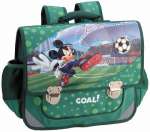 Ранец школьный  гориз. ERICH KRAUSE "Mickey Football", зеленый     /24698     *51468