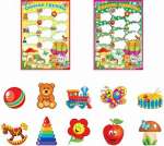 Наклейки МИР ОТКРЫТОК "Веселые картинки №2" для детских дошкольн   /8-10-005  *128937