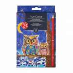 Карандаши 36 цв пластик. BRUNO VISCONTI "Funcolor"   /30-0083             *306898