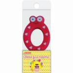 Свеча deVENTE "Цифра 0.Смешная"  6,13,9*0,85см   /9060731             *333857