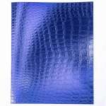 Тетрадь  48л кл.  б/в HATBER "METALLIC CROCO Синяя"   /48Т5бвВ1            *327542