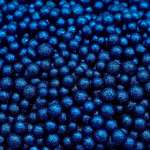 Шары декоративные 5мм., 30гр/упак., синий блеск   /616881              *334738