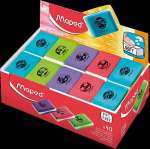 Ластик Maped "ESSENTIALS SOFT" в дисплее, цв.асс.   /112921              *146985