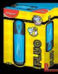 Текстовыделитель MAPED "Fluo Peps Classic" 1-5 мм, голубой   /742530              *135740