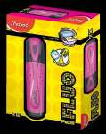Текстовыделитель MAPED "Fluo Peps Classic" 1-5 мм, розовый   /742536              *135744