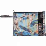 Папка д/тетрадей А4 deVENTE молния сверху иск.кожа "SILVER" 33*24*1см хамелеон, ручка-петля   /3072061             *312590