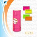 Ценник лента 50*35 мм ALINGAR флюор. "Цена", ассорти 4 цвета   /AL170               *118126