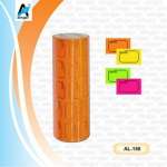 Ценник лента 30*20 мм ALINGAR флюор. "Цена", ассорти 4 цвета   /AL150               *118125