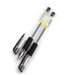 Ручка гел. ALINGAR 0,5мм, рез.держ, черная   /AL6101 черн.        *313066