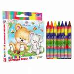 Мелки восковые 12 цв. Attomex карт.европодвес   /8077812             *314046